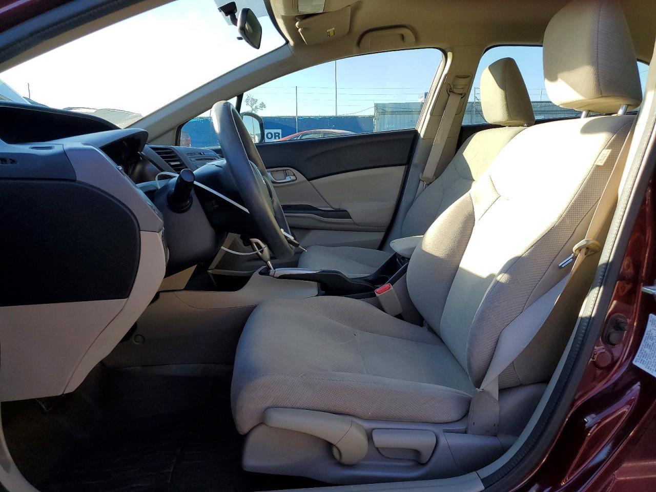 2012 Honda Civic Lx - Фото 7