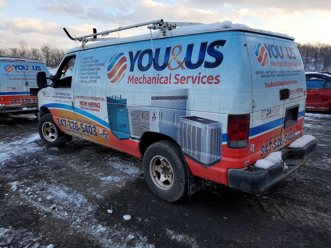 2008 Ford E350 Utility / Service Van - Image 2