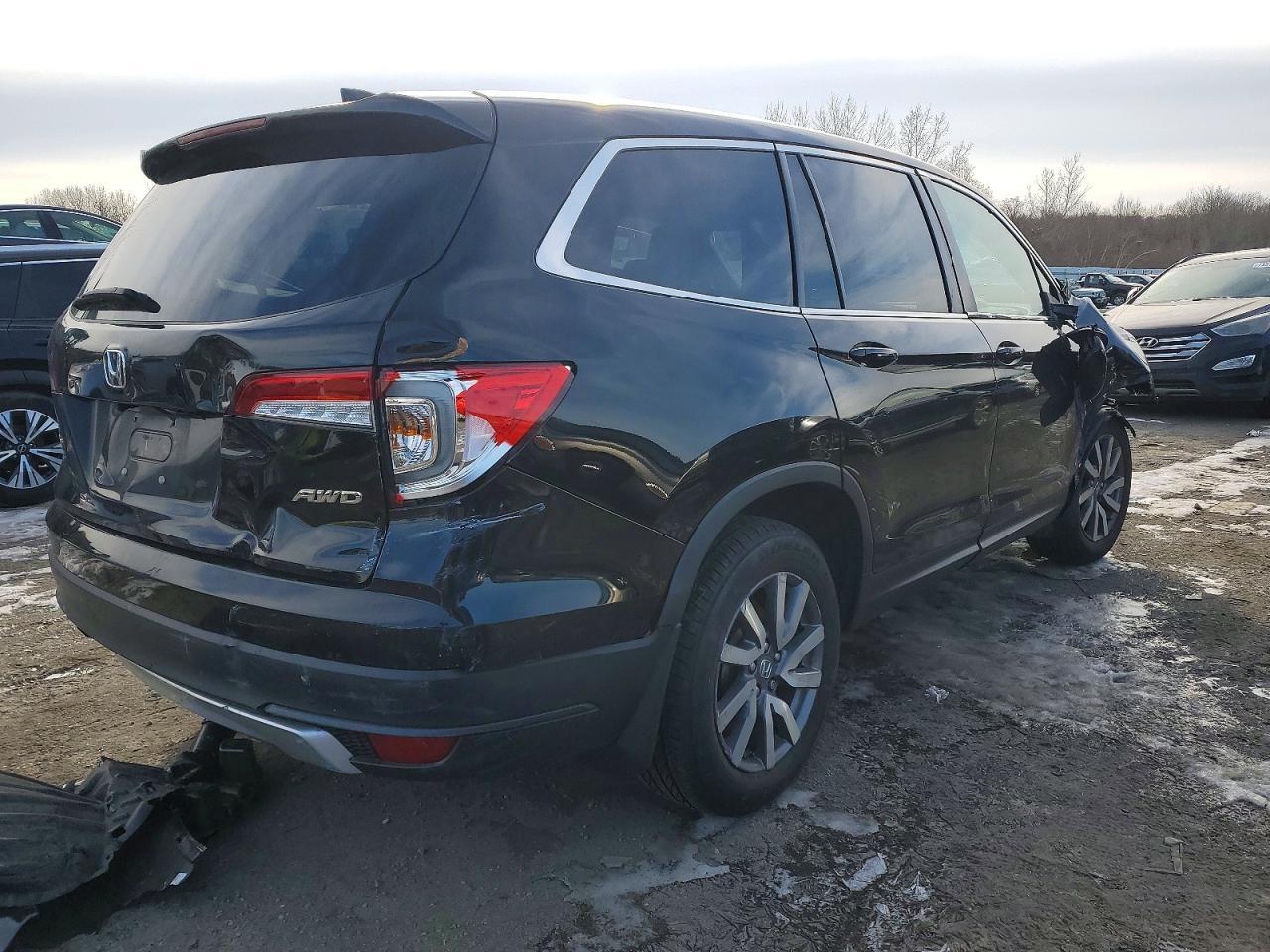 2022 Honda Pilot Exl - Фото 3