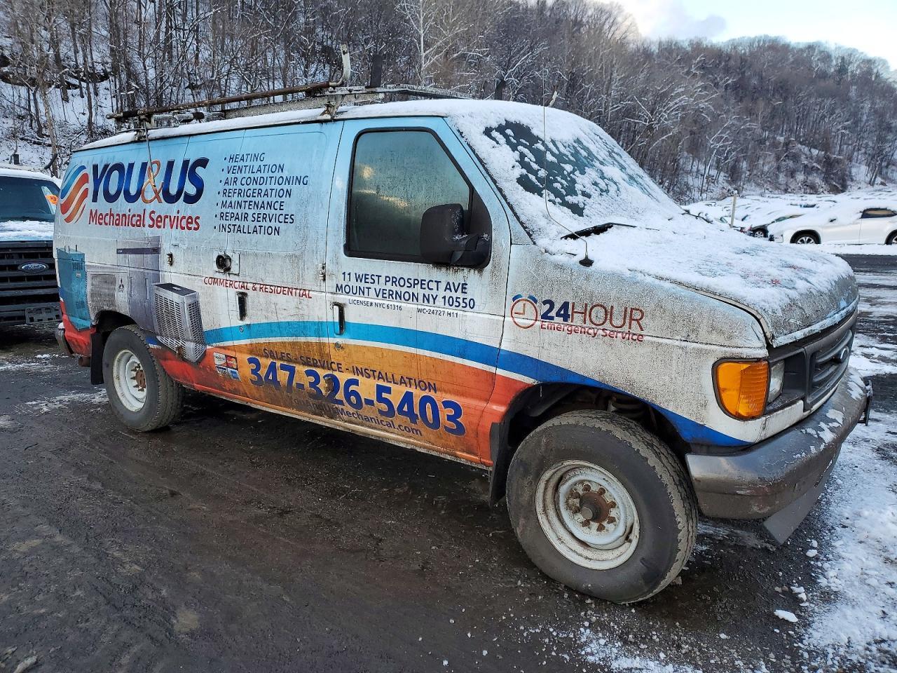 2005 Ford E350 Utility / Service Van - Фото 4
