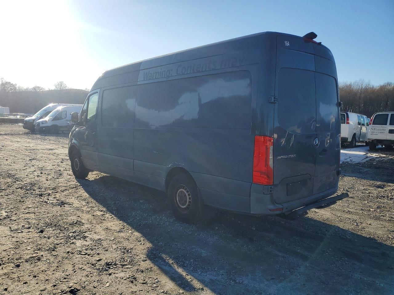 2019 Mercedes Benz Sprinter 2500 Delivery Van - Image 2