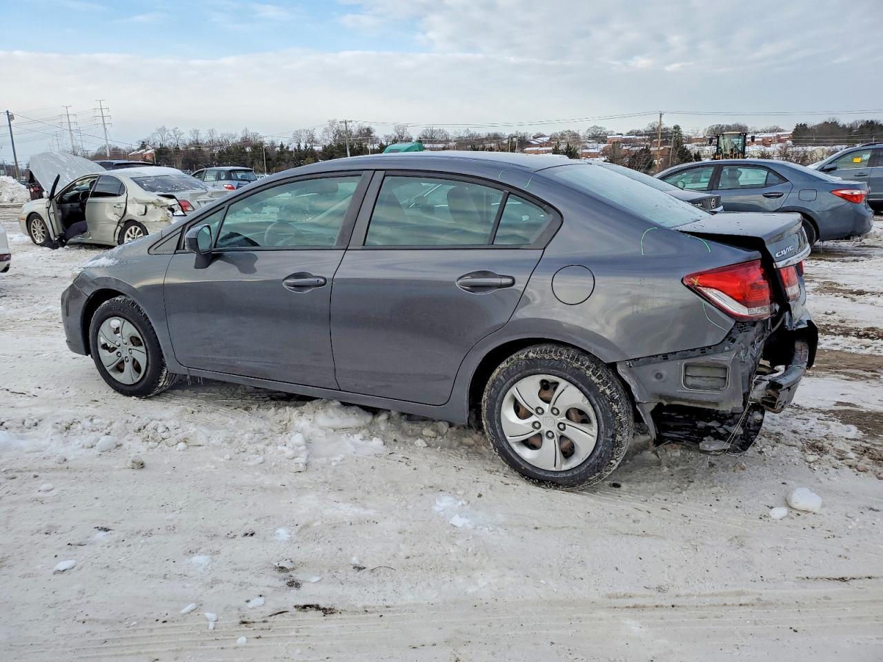2015 Honda Civic Lx - Фото 2