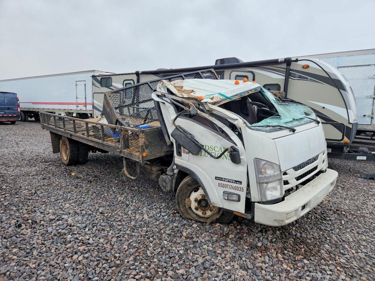 2016 Isuzu Npr Hd Flatbed Truck - Фото 4