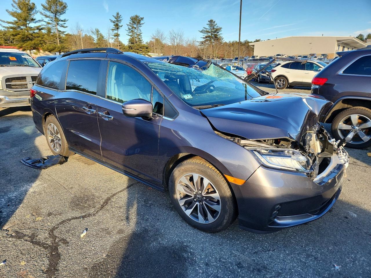 2022 Honda Odyssey Exl - Фото 4