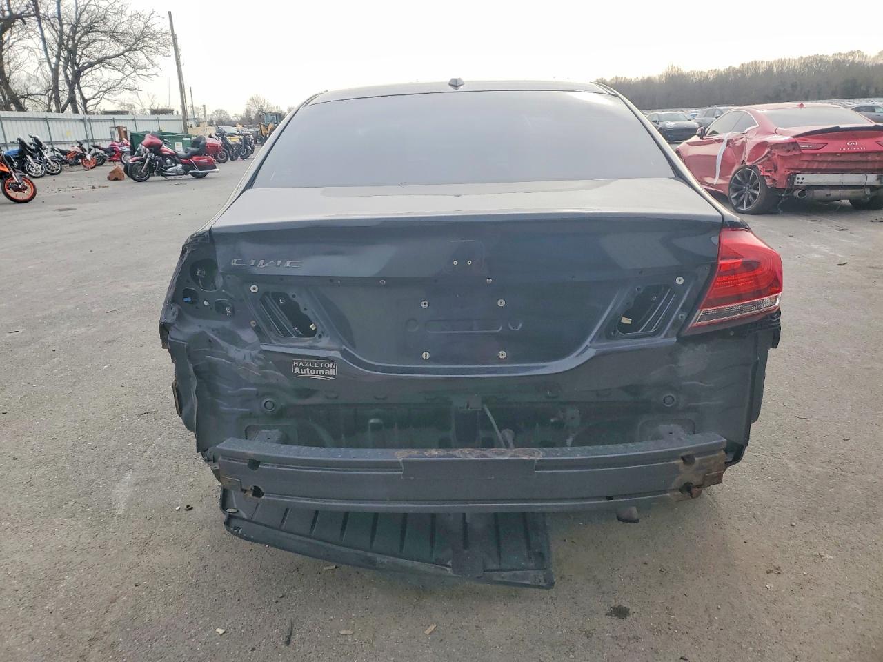 2014 Honda Civic Exl - Фото 6