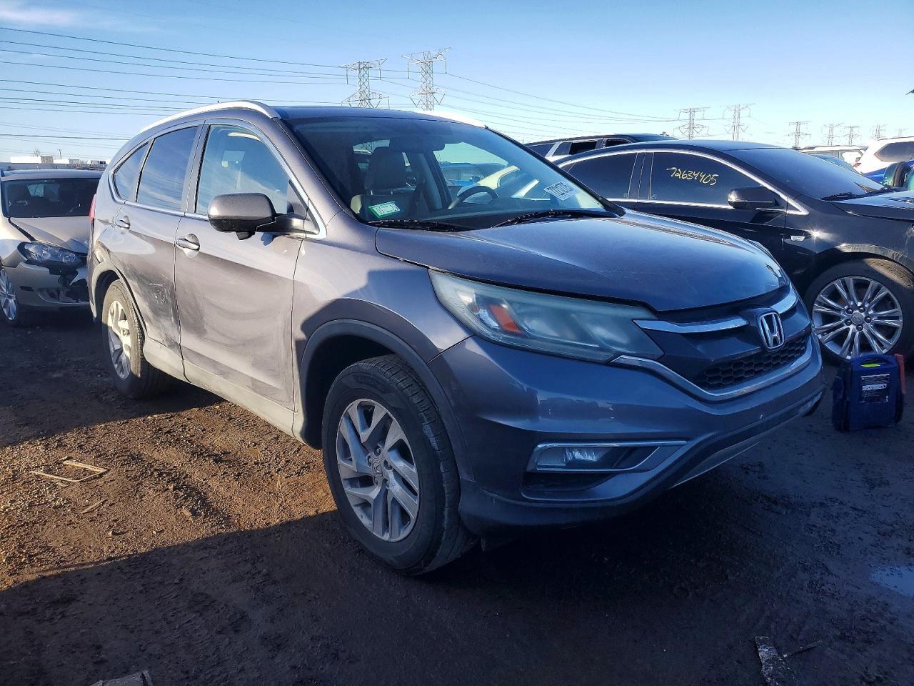 2015 Honda Cr-V Exl - Фото 4