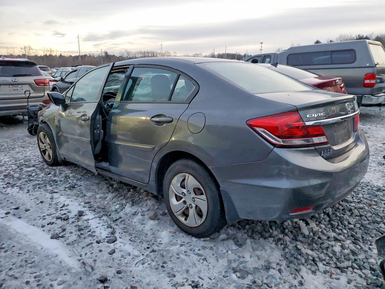 2013 Honda Civic Lx - Фото 2