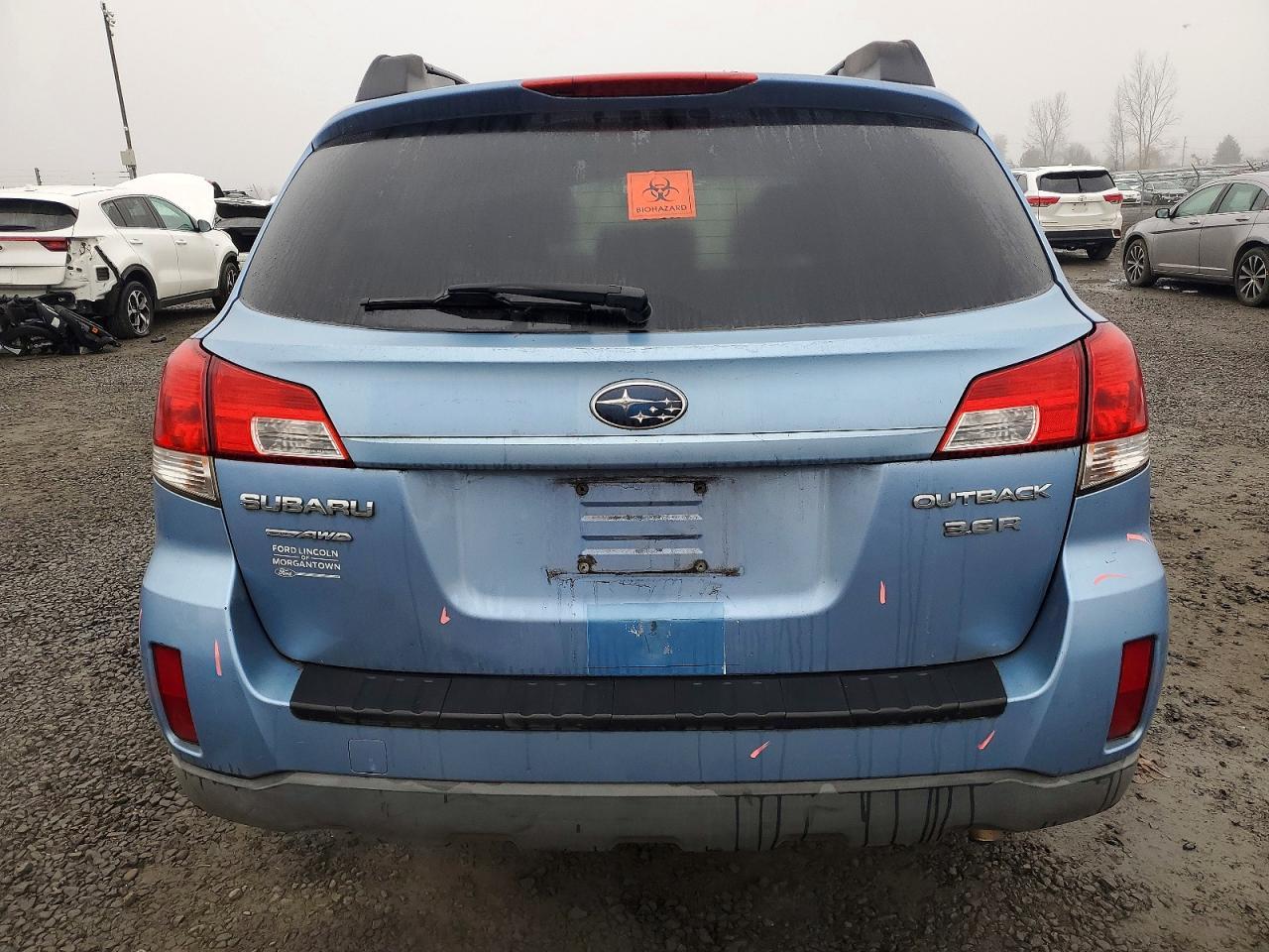 2010 Subaru Outback 3.6R Limited - Фото 6