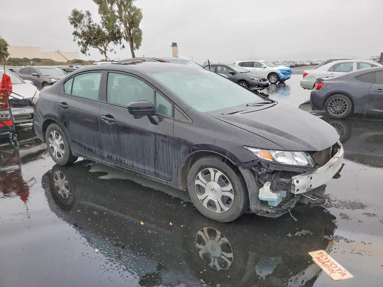 2014 Honda Civic Hybr - Фото 4