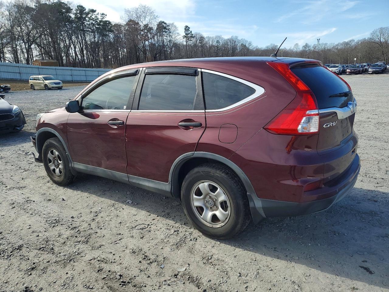 2015 Honda Cr-V Lx - Image 2