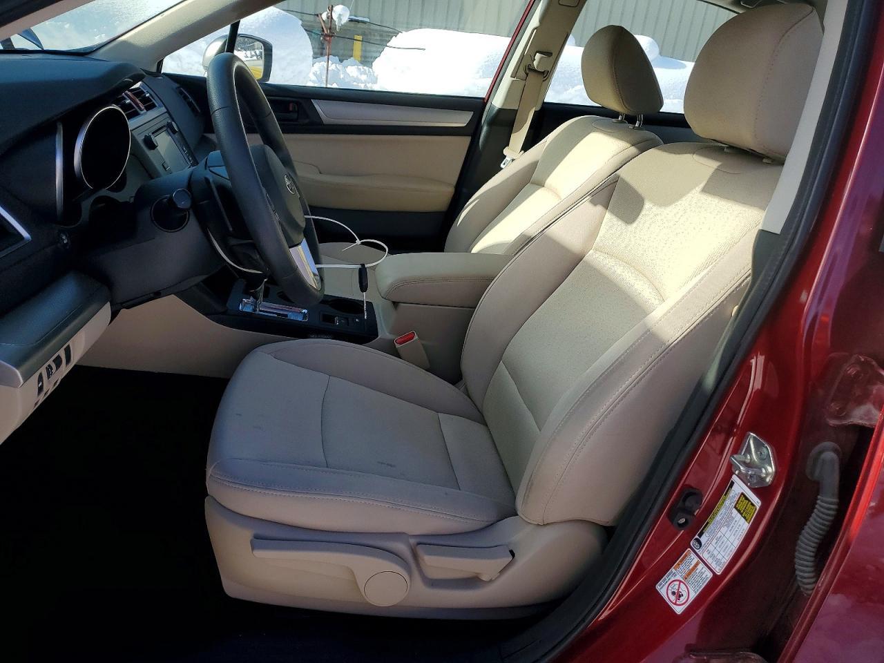2016 Subaru Legacy 2.5I - Фото 7