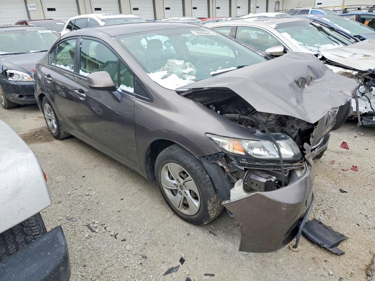 2013 Honda Civic Lx - Фото 4