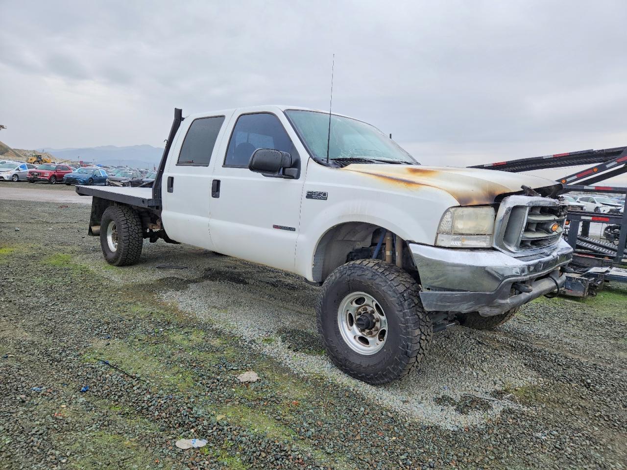 1999 Ford F350 Super Duty Flatbed Truck - Фото 4