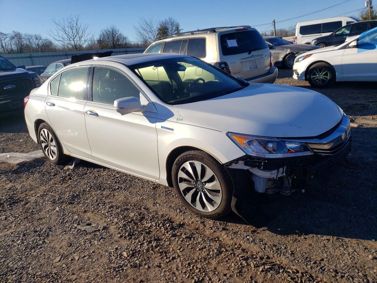 2017 Honda Accord Hybrid Exl - Фото 4