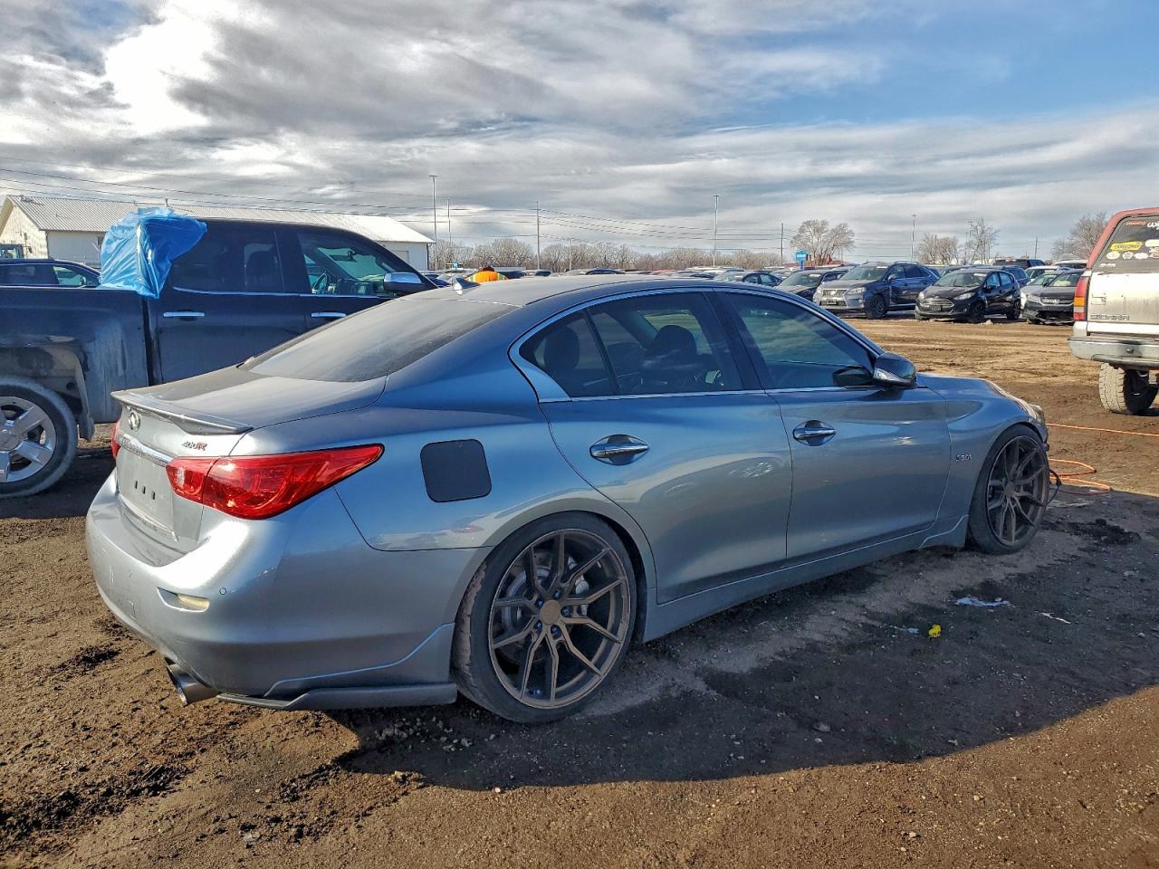 2016 Infiniti Q50 Red Sport 400 - Image 3