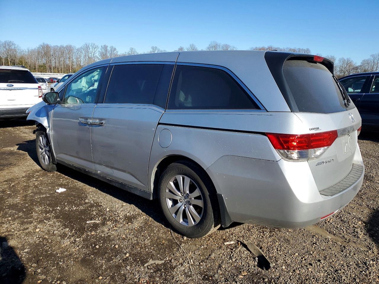 2014 Honda Odyssey Exl - Фото 2