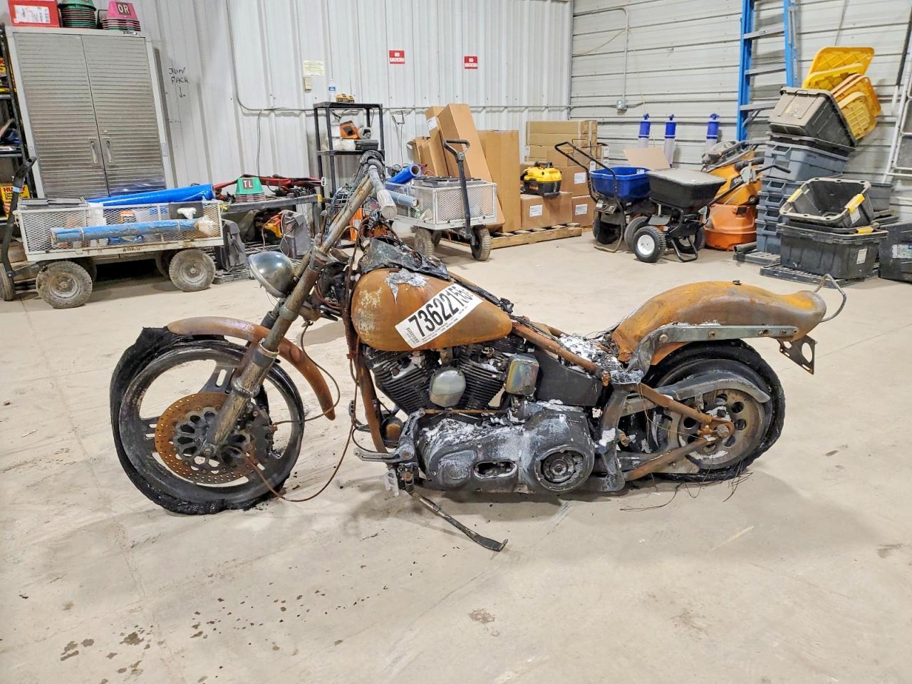 1987 Harley-Davidson Fxst Custom - Фото 3