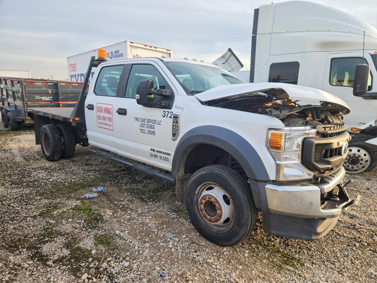 2022 Ford F450 Super Duty Flatbed Truck - Image 4
