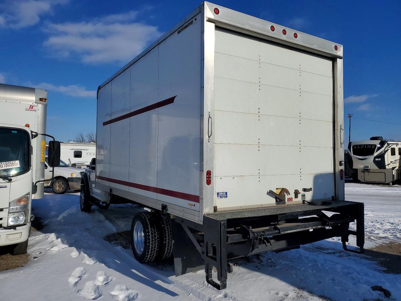 2019 Ford F550 Super Duty Box Truck - Image 2