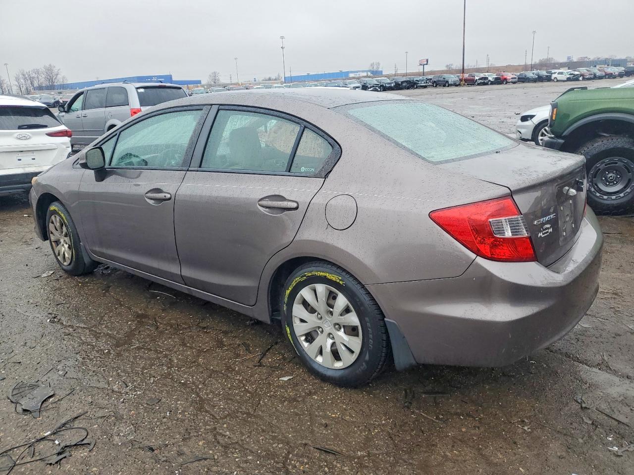 2012 Honda Civic Lx - Фото 2