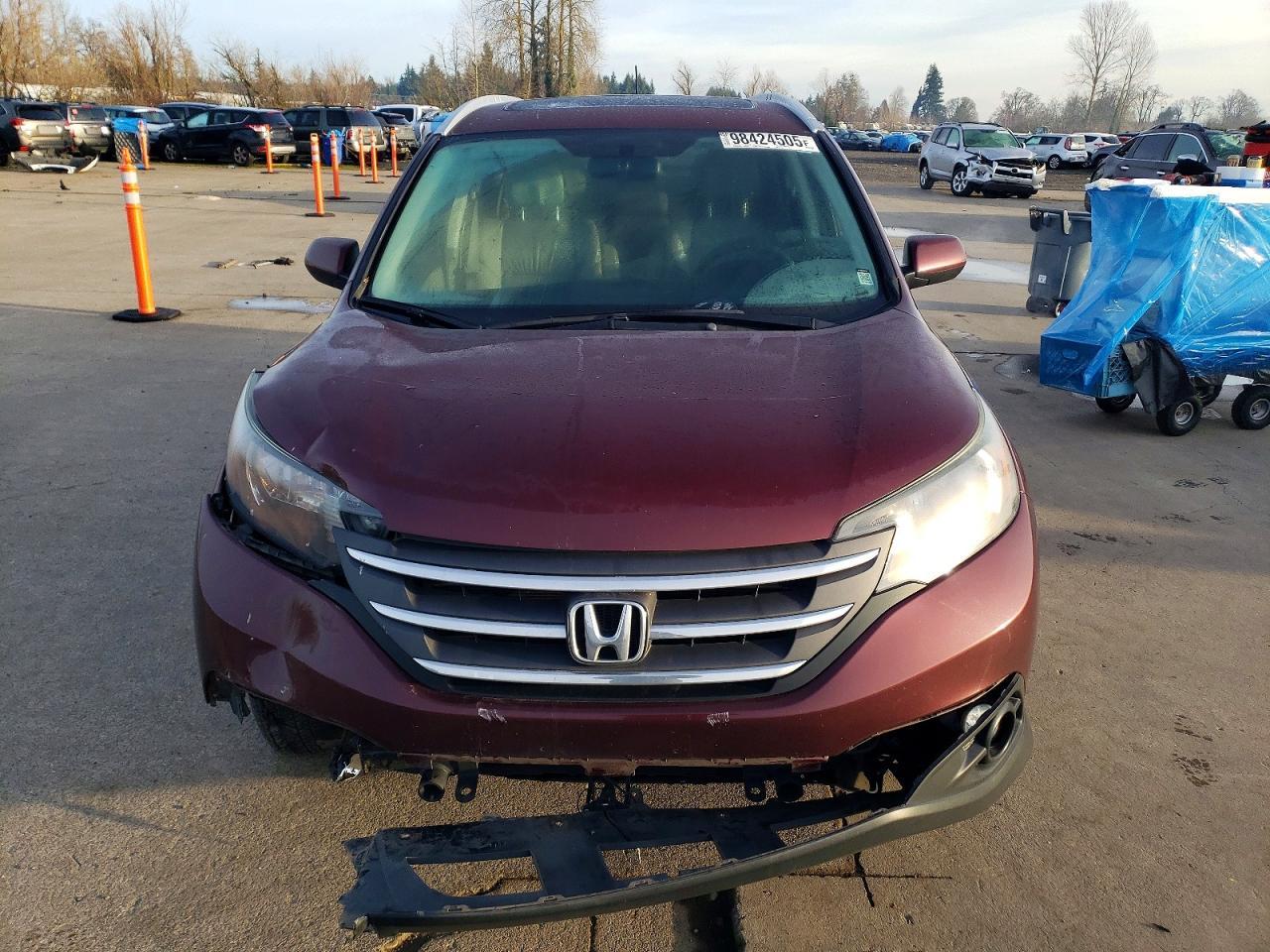 2014 Honda Cr-V Exl - Фото 5