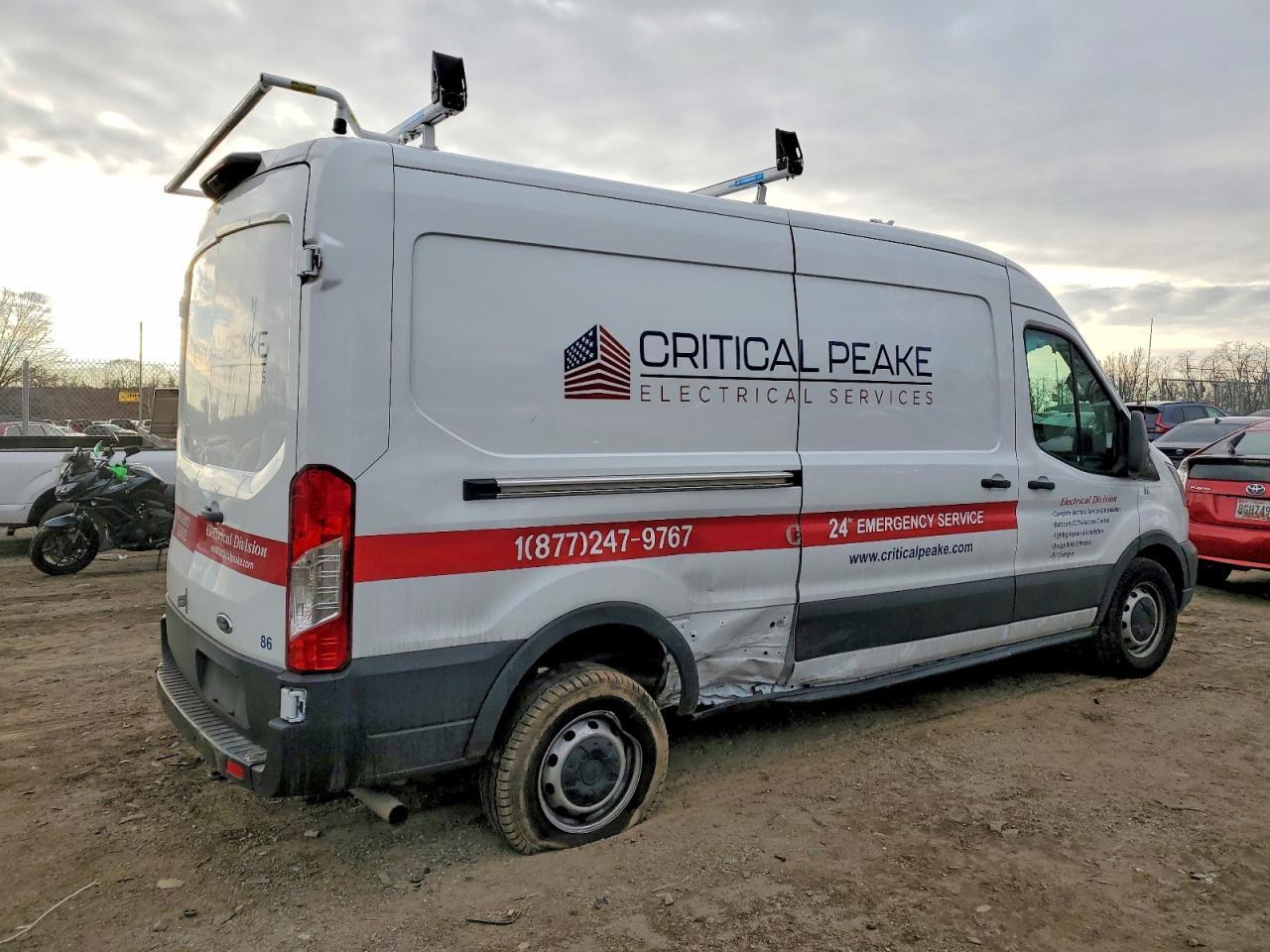 2025 Ford Transit 250 Medium Roof Utility / Service Van - Фото 3
