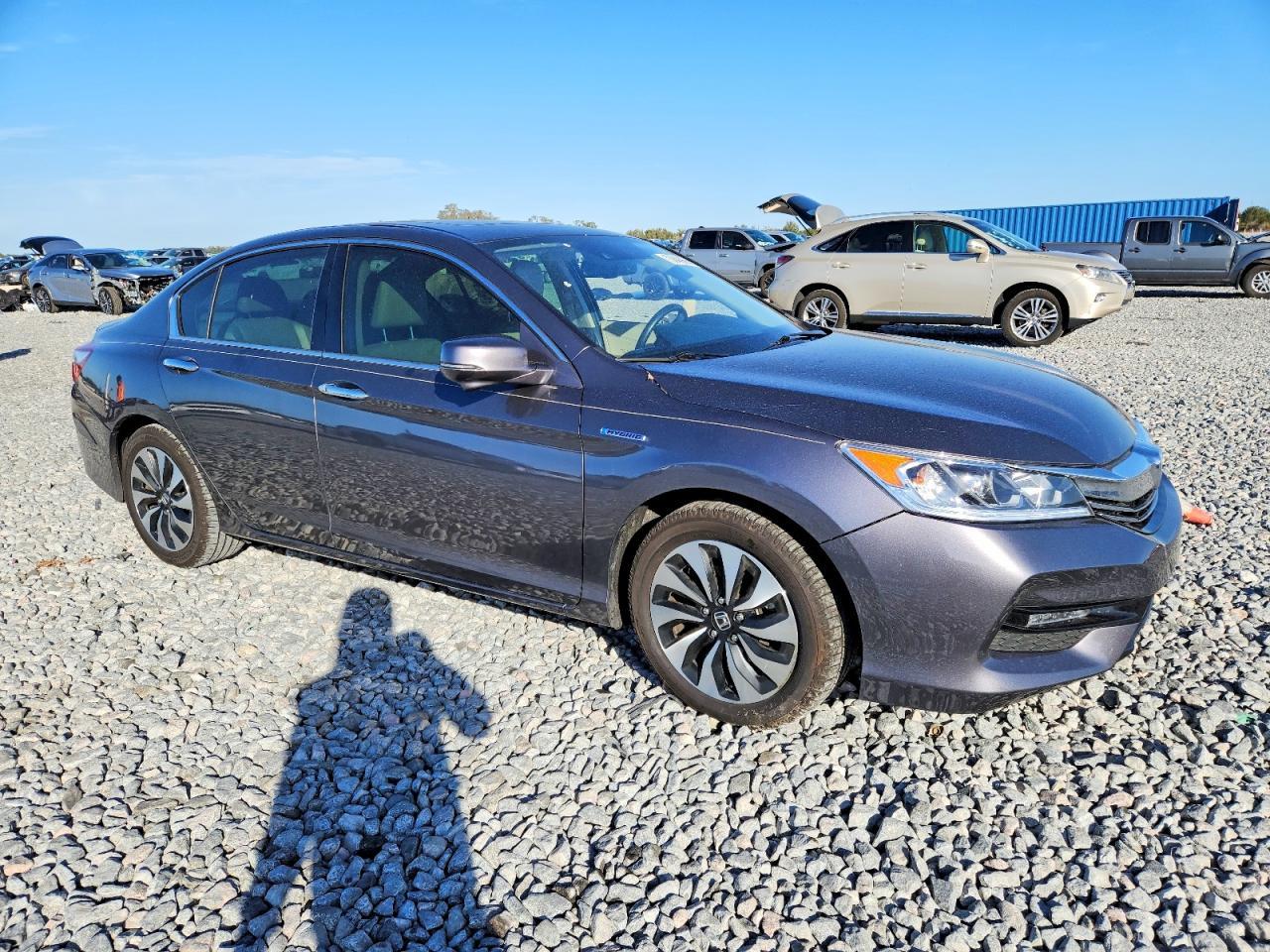2017 Honda Accord Hybrid Exl - Фото 4