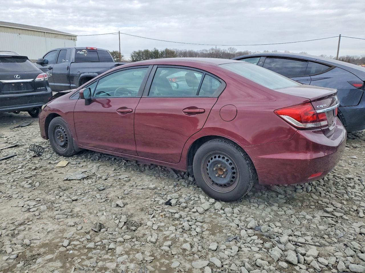 2014 Honda Civic Lx - Фото 2