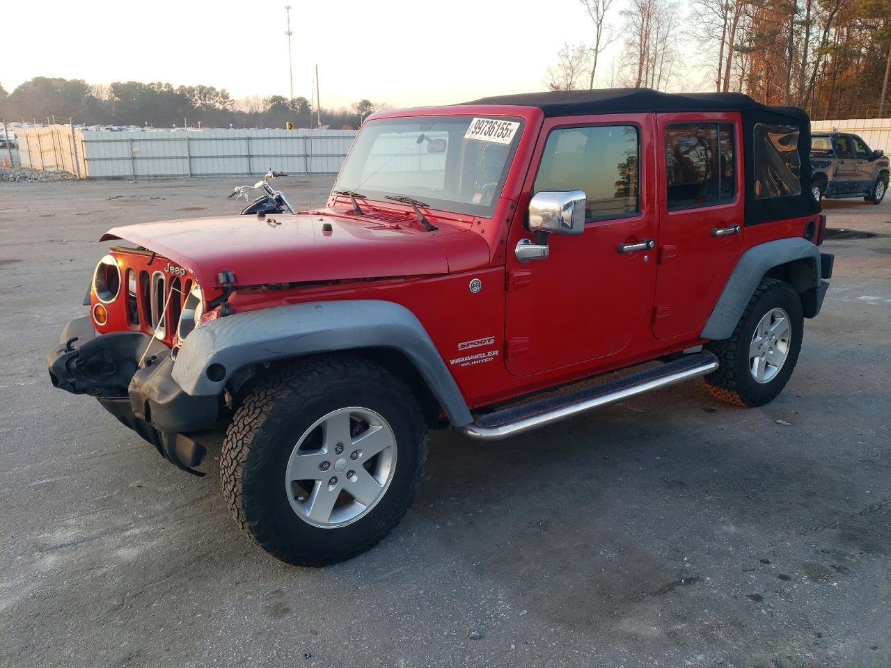 2011 Jeep Wrangler Unlimited Sport