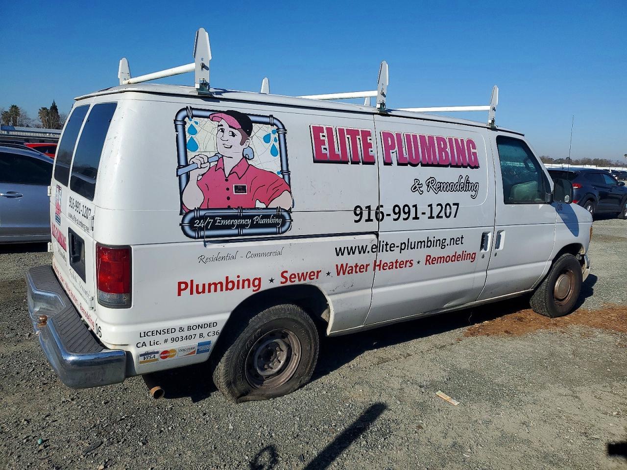 2002 Ford E150 Utility / Service Van - Image 3
