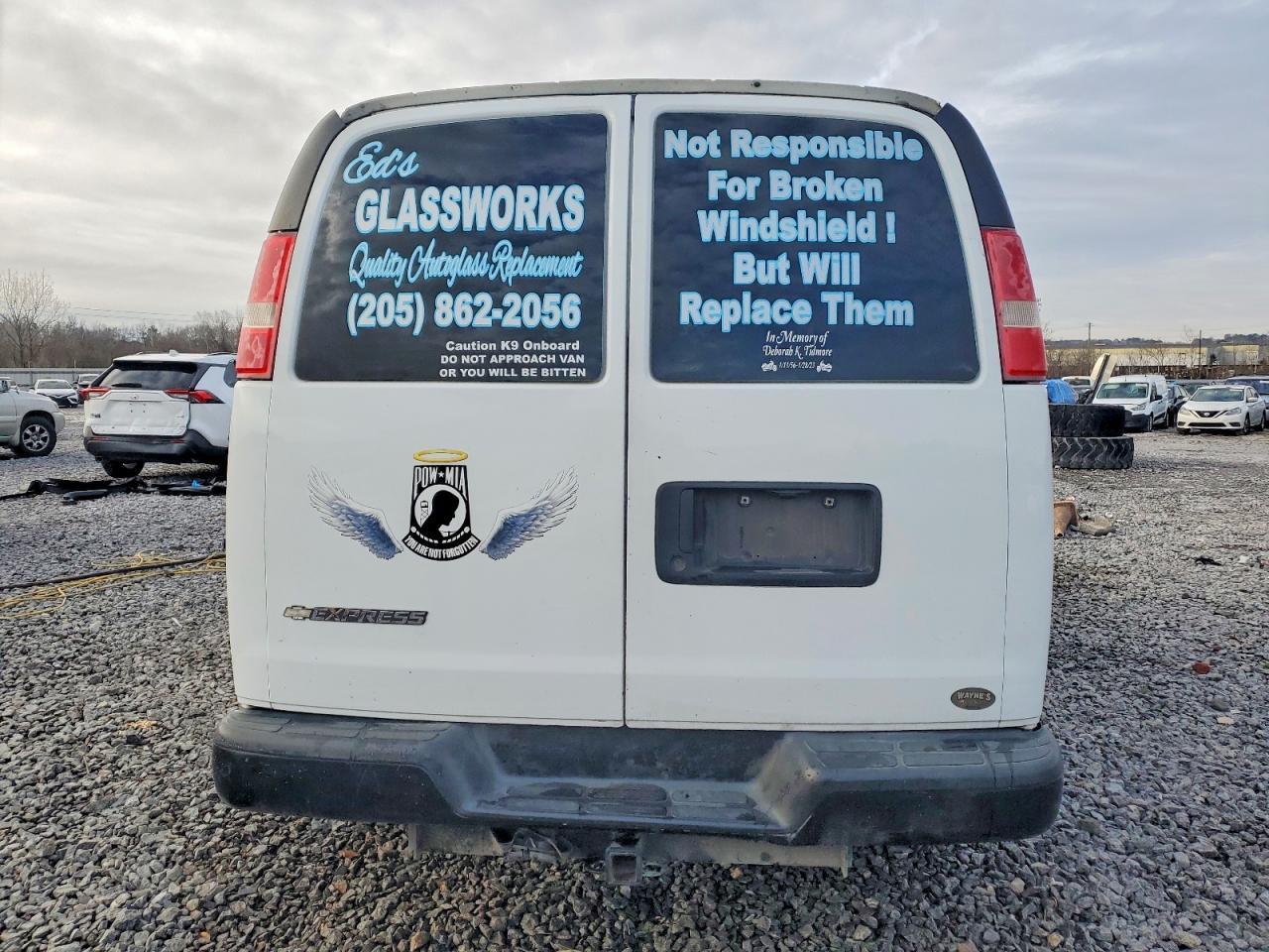 2017 Chevrolet Express G2500 Utility / Service Van - Фото 6