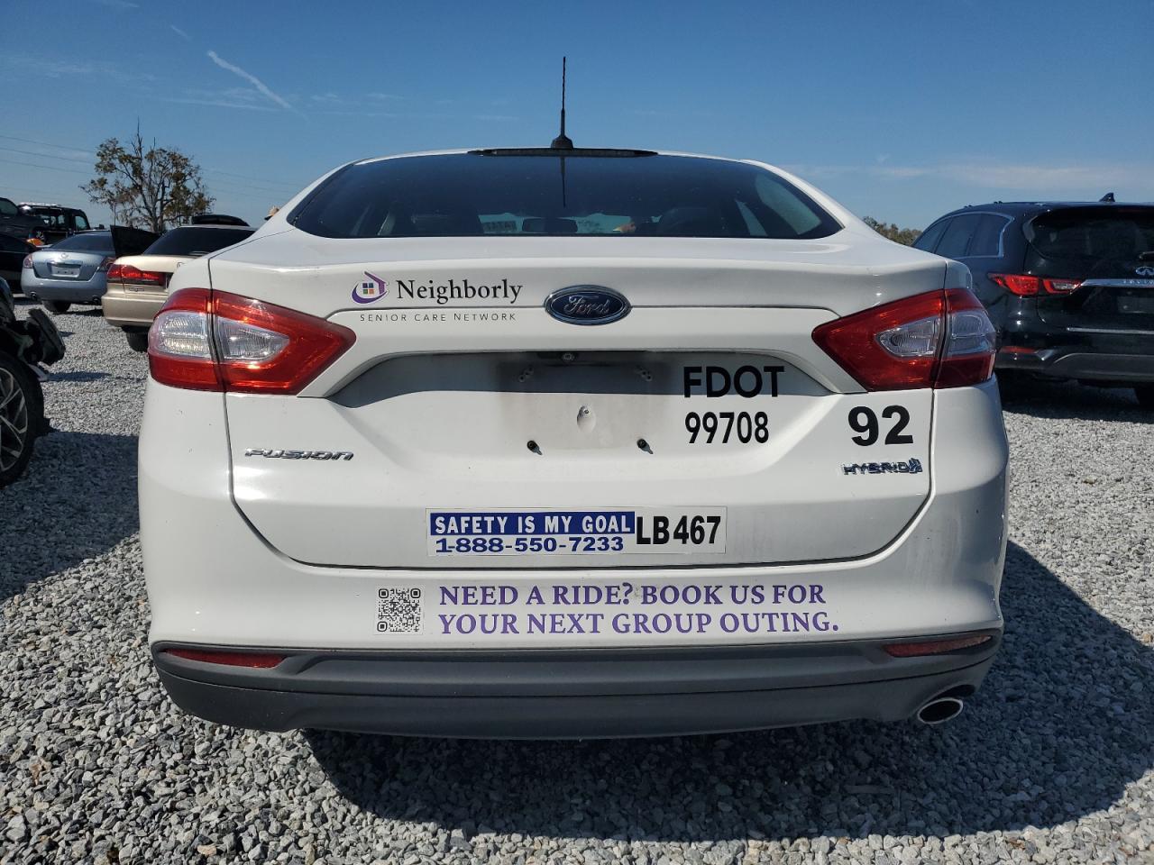 2015 Ford Fusion S Hybrid - Фото 6