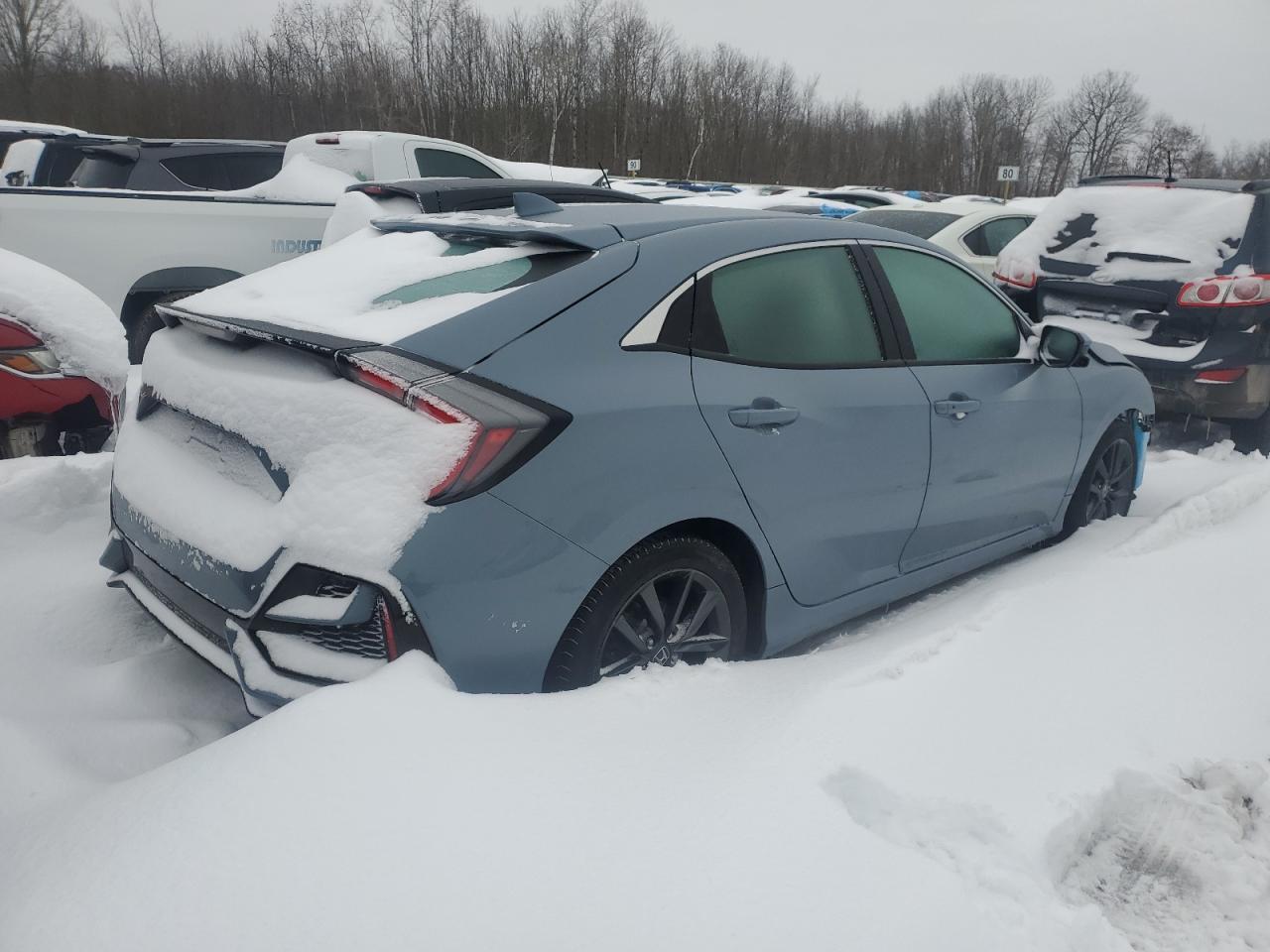 2021 Honda Civic Ex - Фото 3
