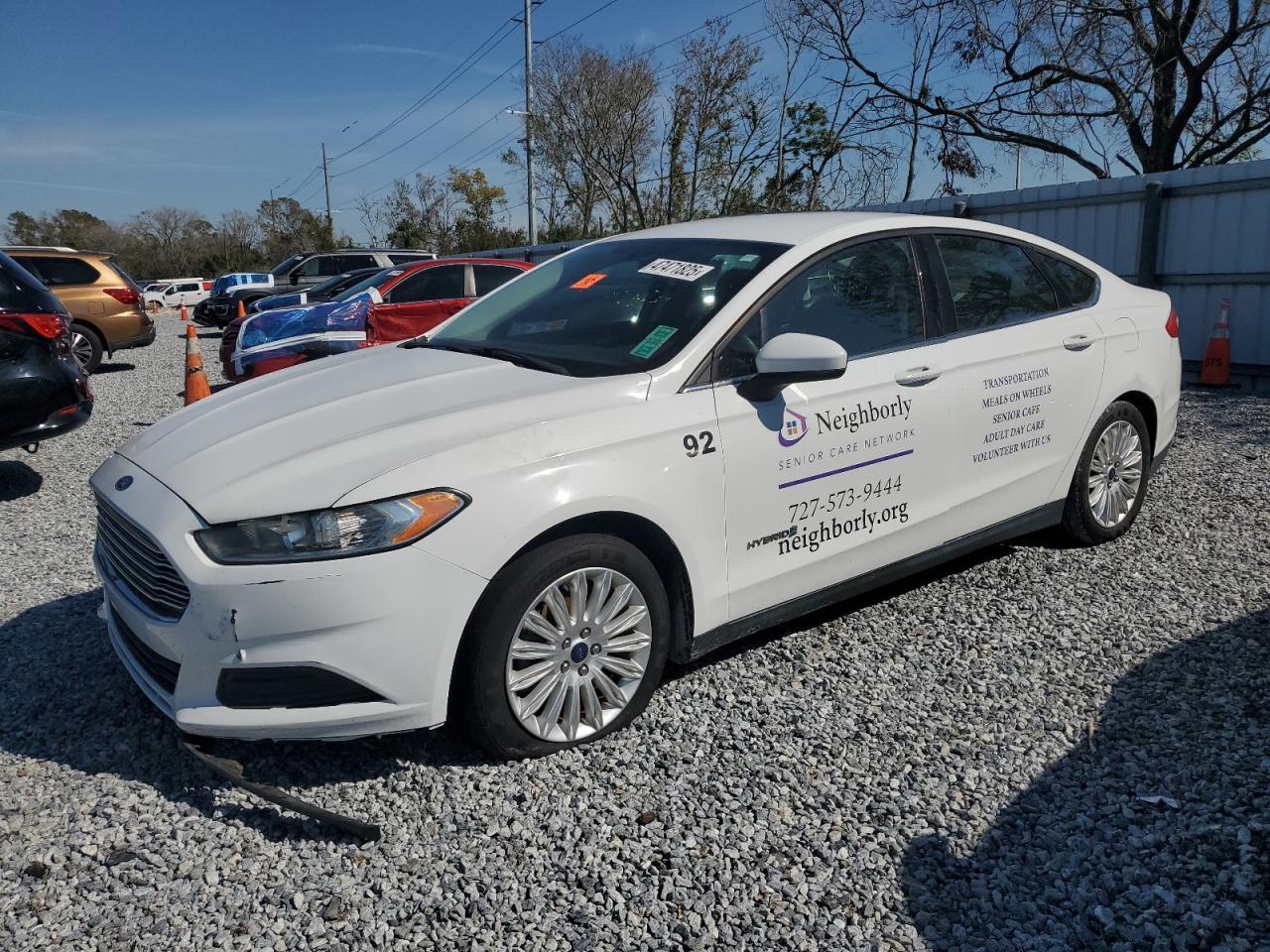 2015 Ford Fusion S Hybrid