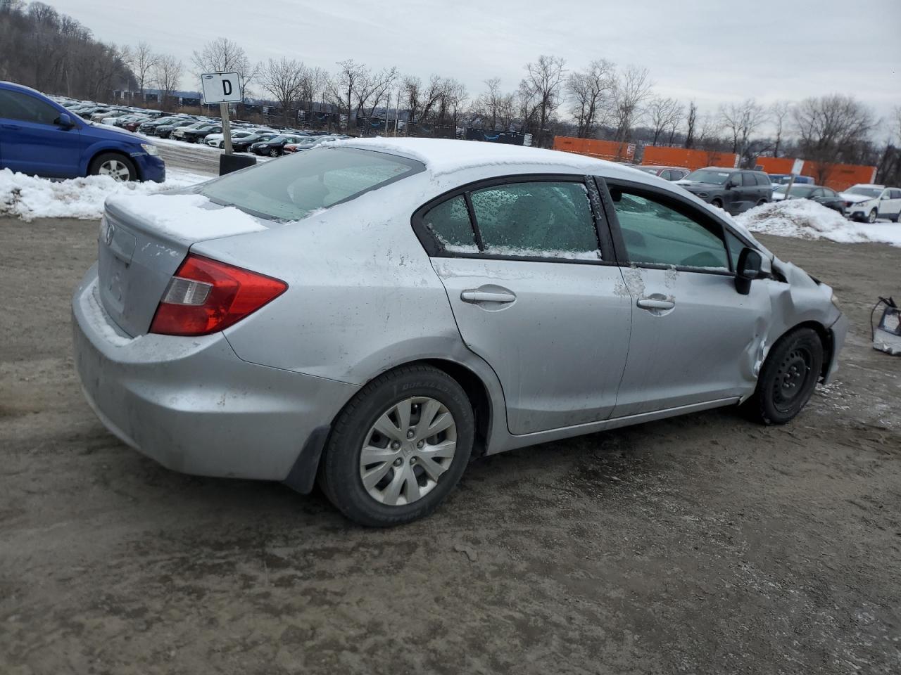 2012 Honda Civic Lx - Фото 3