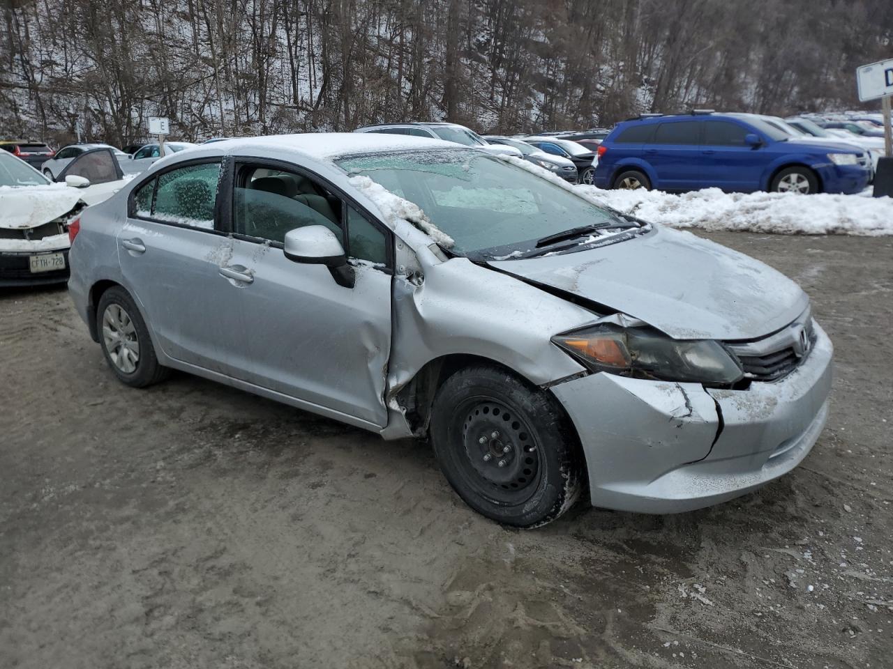 2012 Honda Civic Lx - Фото 4