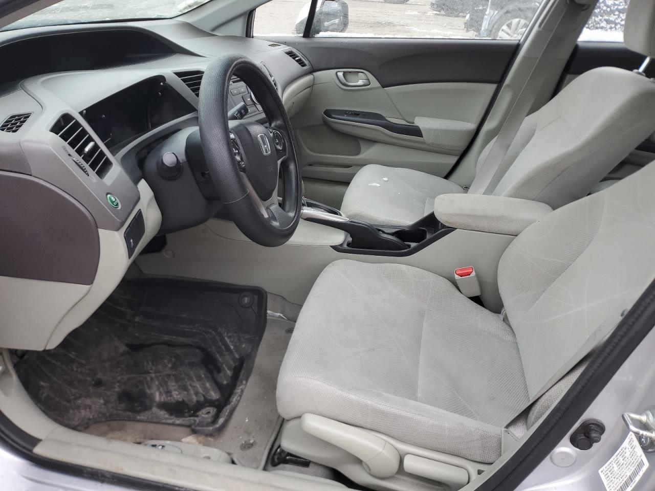 2012 Honda Civic Lx - Фото 7