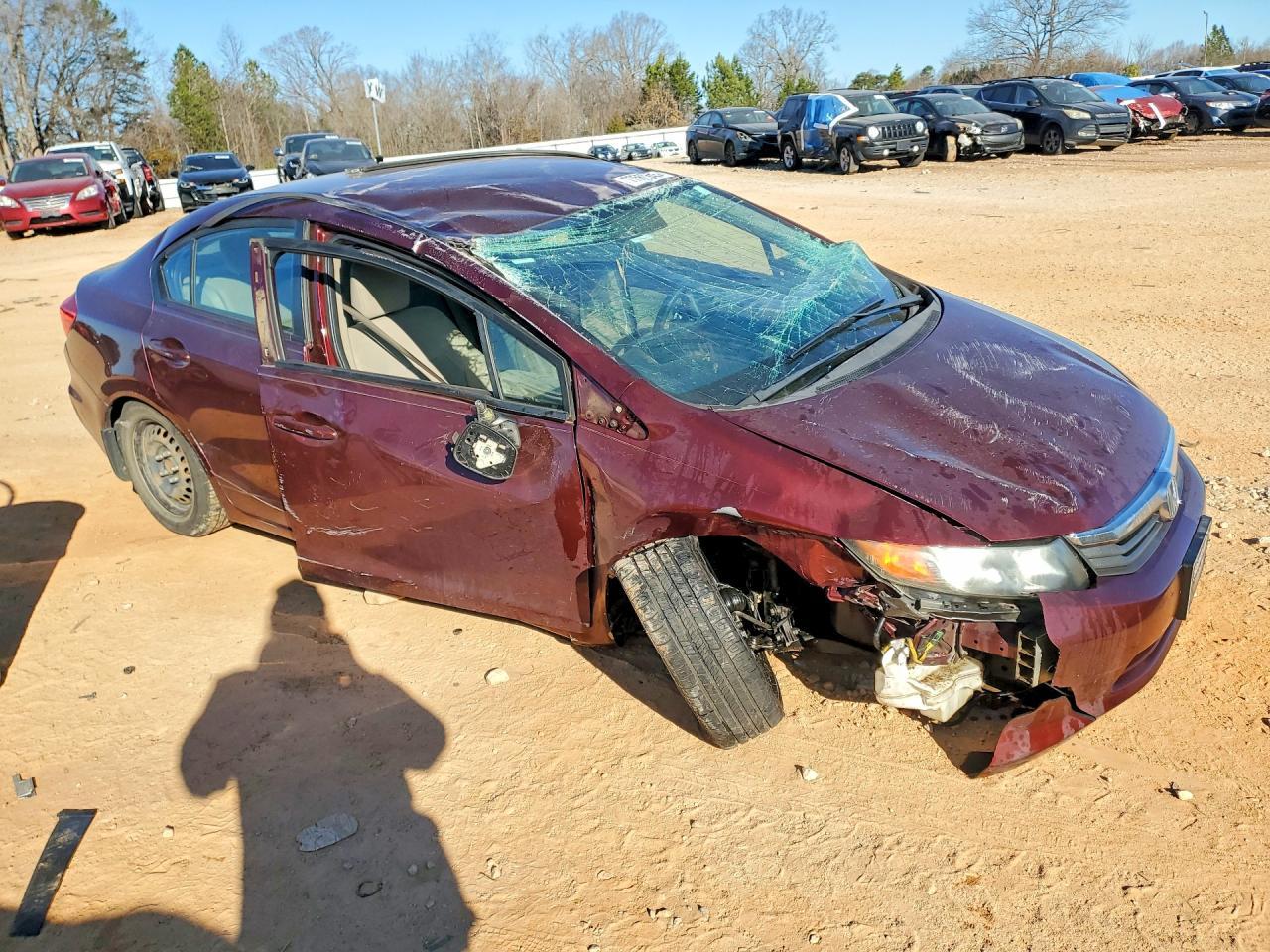 2012 Honda Civic Lx - Фото 4