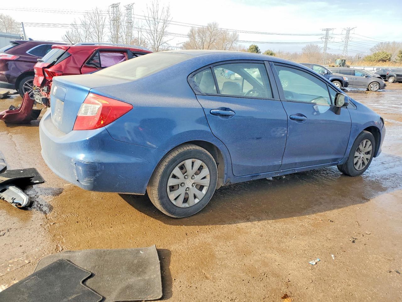 2012 Honda Civic Lx - Фото 3
