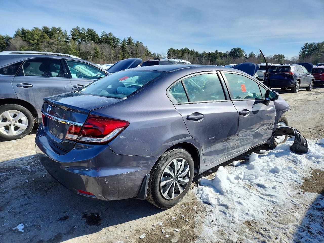 2014 Honda Civic Lx - Фото 3