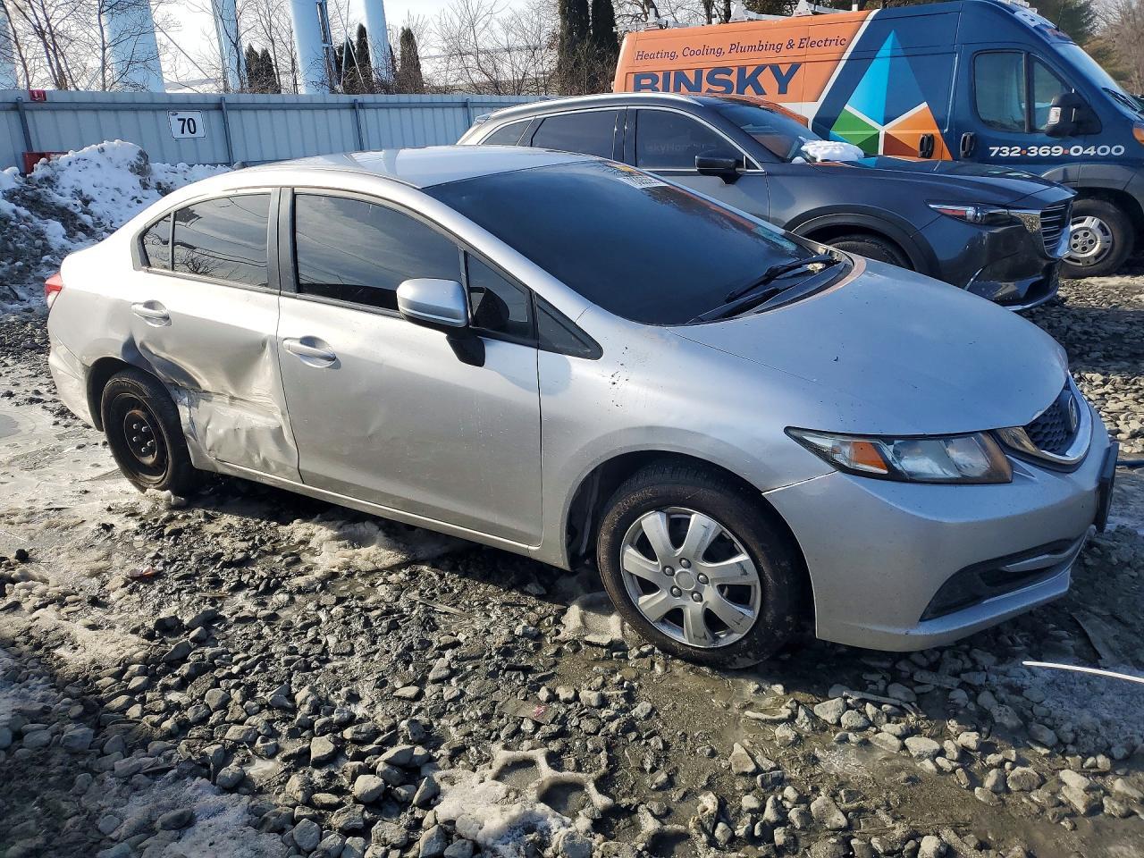 2014 Honda Civic Lx - Фото 4