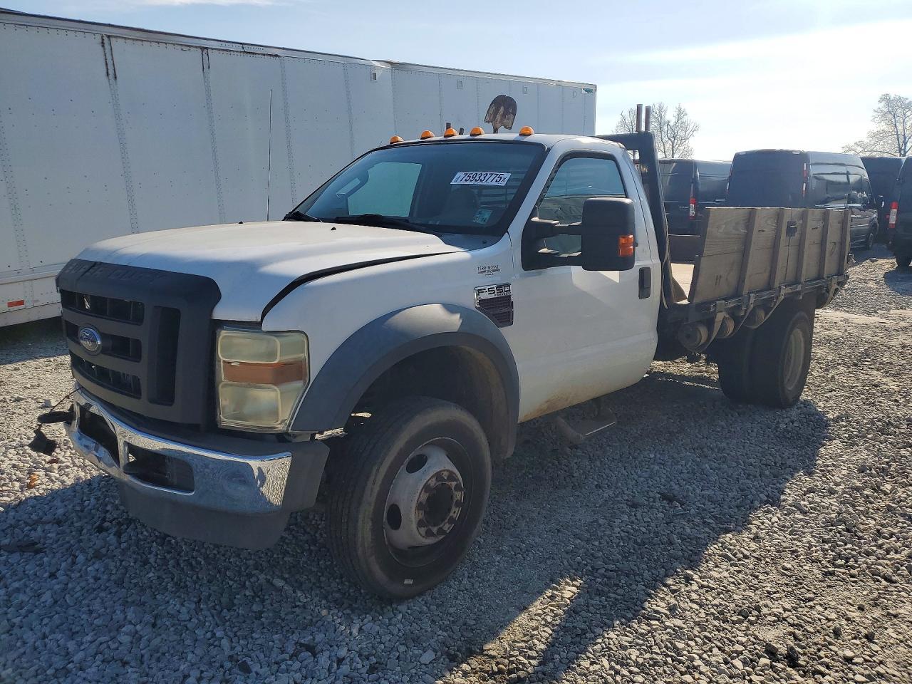 2008 Ford F550 Super Duty Flatbed Truck
