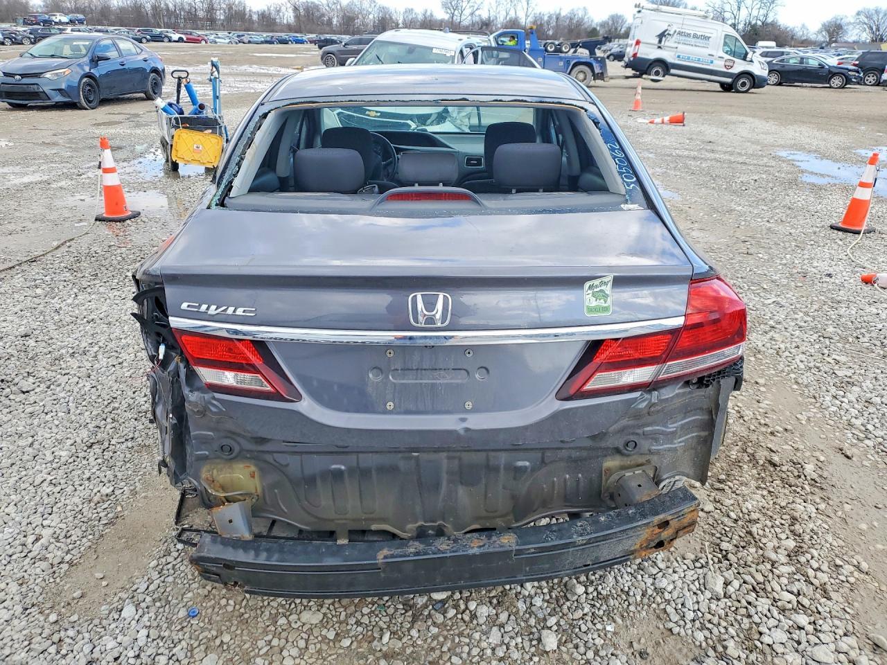 2015 Honda Civic Lx - Фото 6
