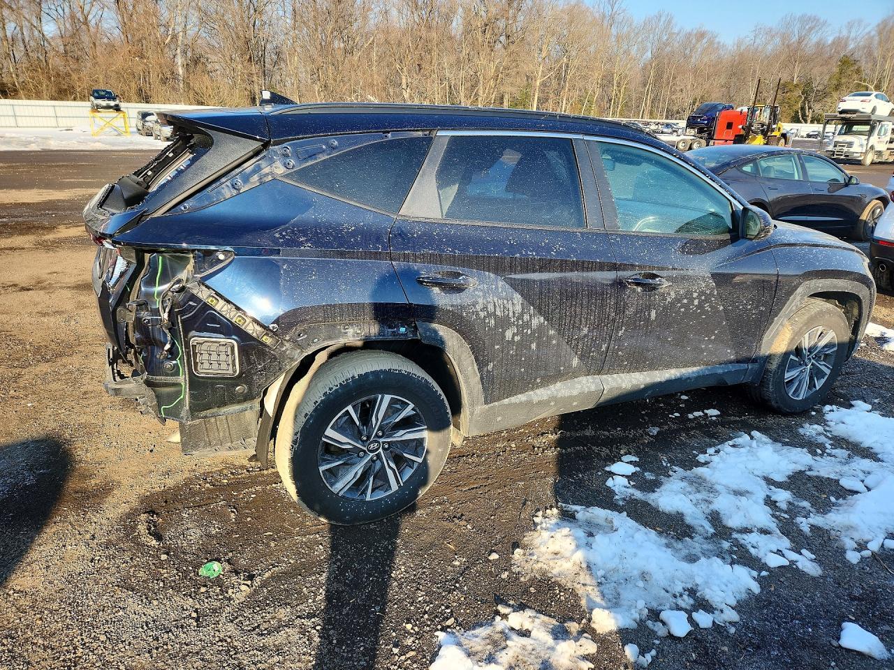 2024 Hyundai Tucson Blue - Фото 3