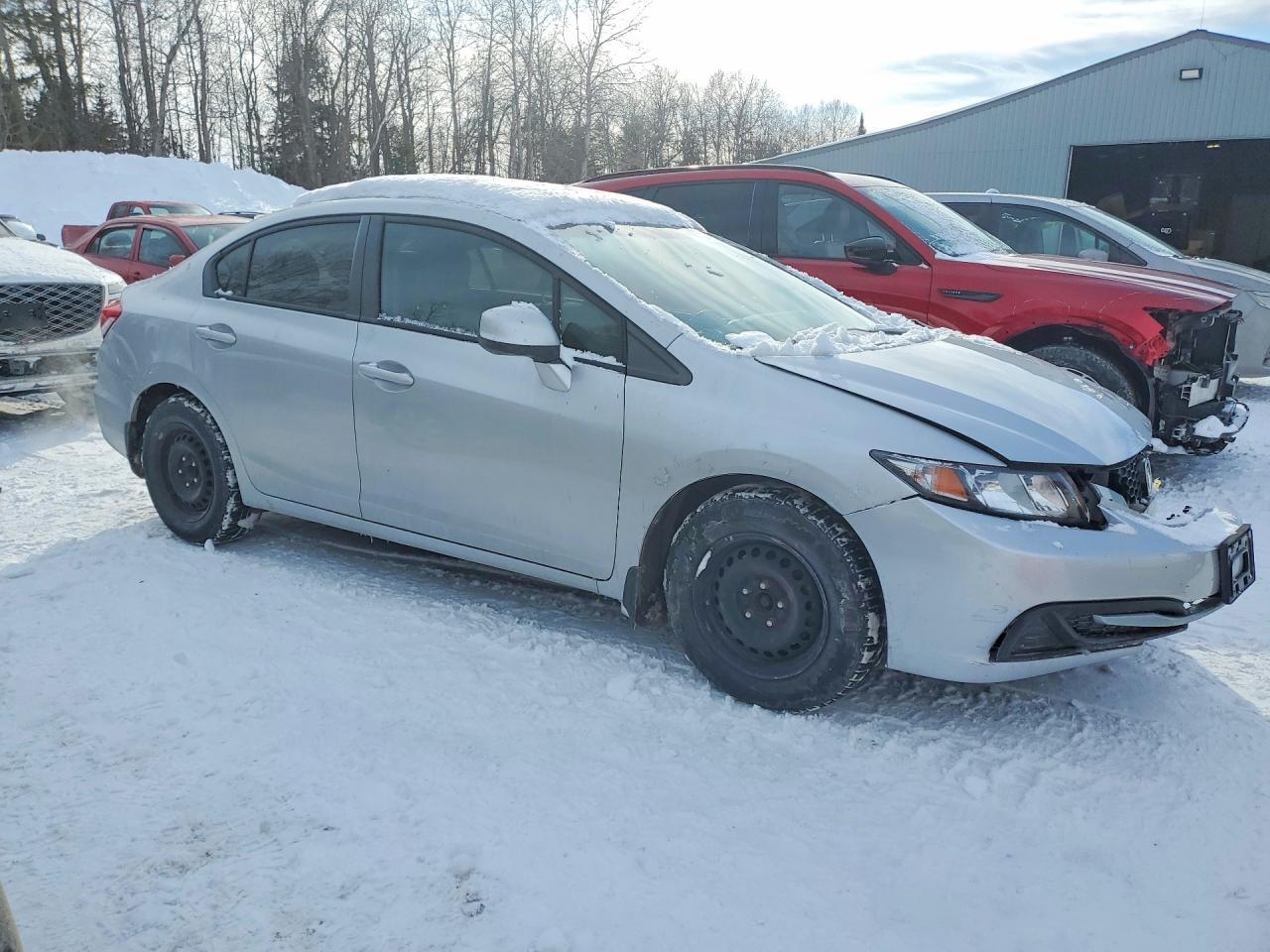 2013 Honda Civic Lx - Фото 4