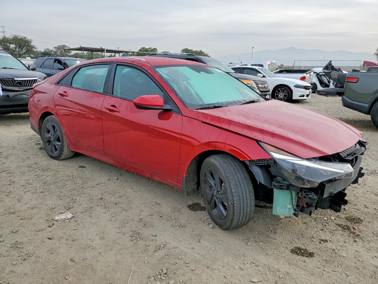 2022 Hyundai Elantra Hybrid Blue - Фото 4