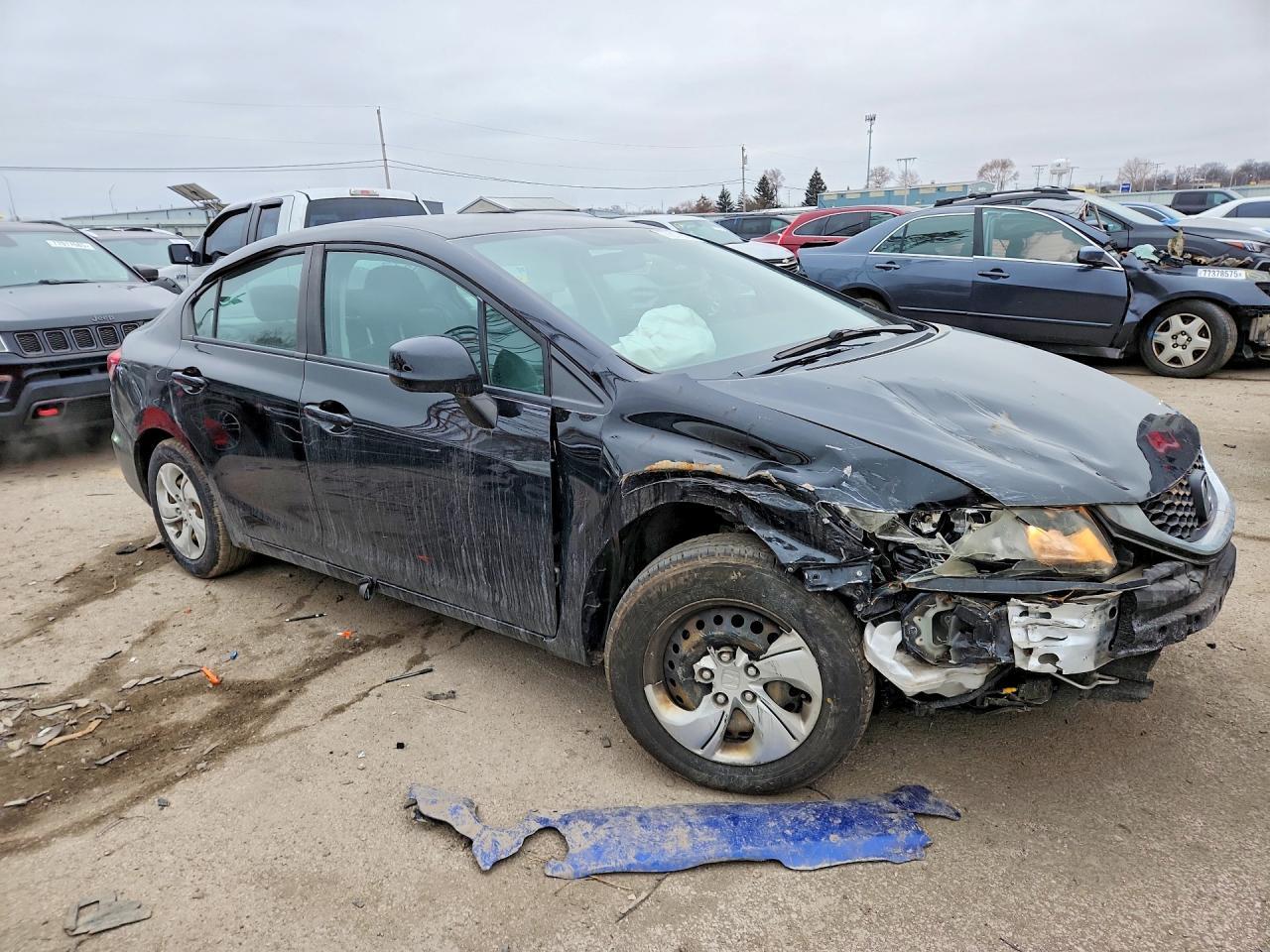 2013 Honda Civic Lx - Фото 4