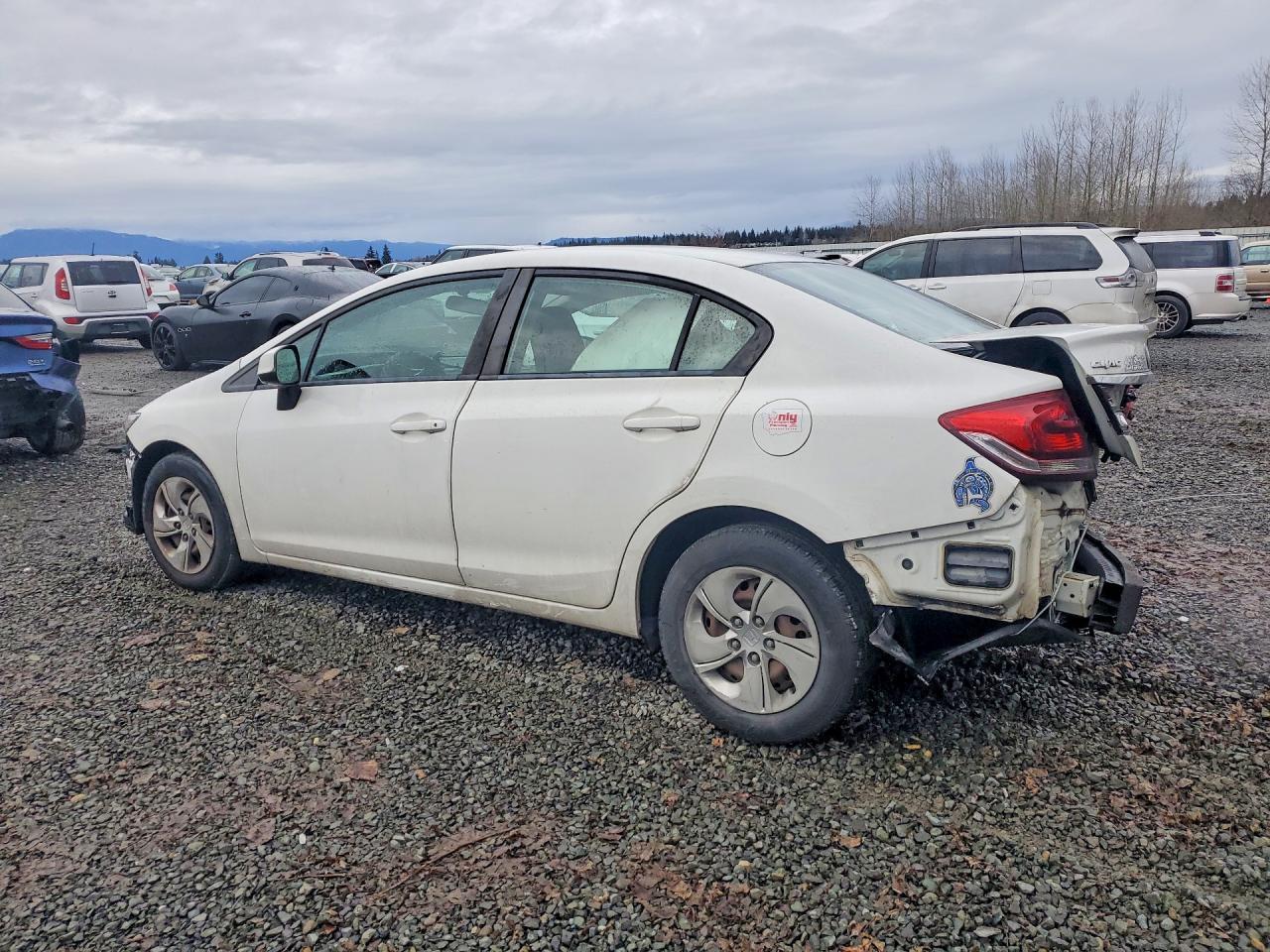 2013 Honda Civic Lx - Фото 2