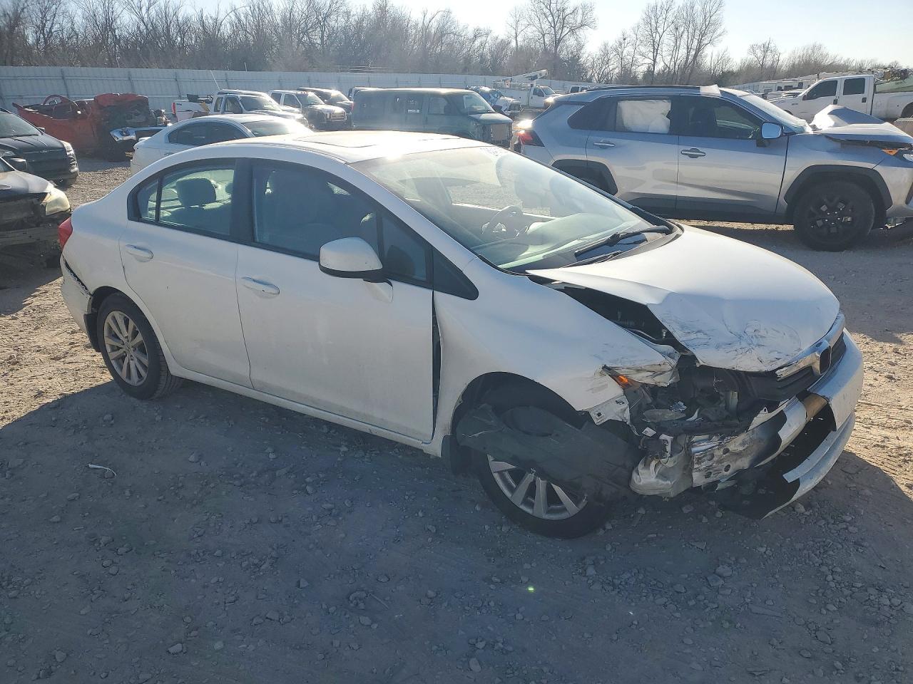 2012 Honda Civic Ex - Фото 4
