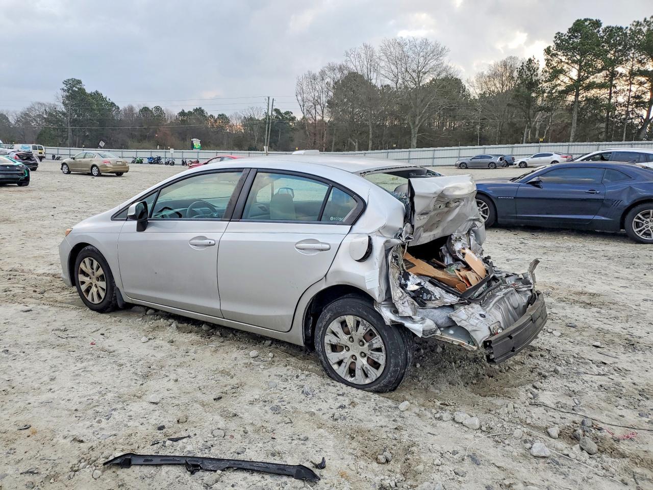 2012 Honda Civic Lx - Фото 2